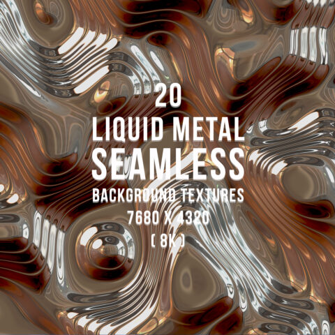 20 Liquid Metal Background 20 Liquid Metal Background