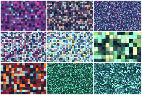 20 Tiling Colored Squares Preview Set