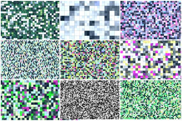 20 Tiling Colored Squares Preview Set
