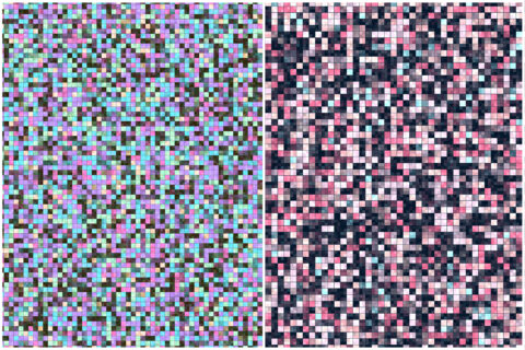 20 Tiling Colored Squares Preview Set