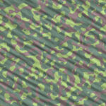 Green Camouflage Background. Military Camo Clothing Texture. Seamless Combat Uniform.
