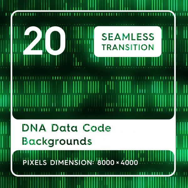 20 DNA Data Code Backgrounds