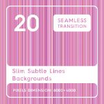 20 Slim Subtle Lines Backgrounds