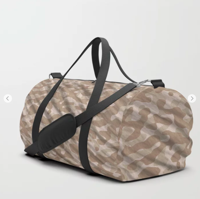 Desert Army Camouflage Duffle Bag