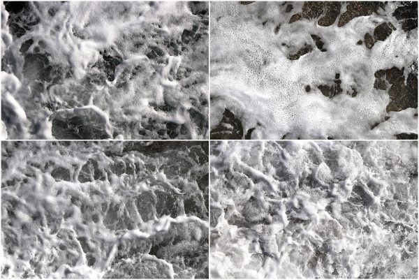 15 Sea Foam Textures