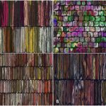 10 Old Painted Planks Textures