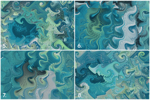10 Sea Swirls Backgrounds