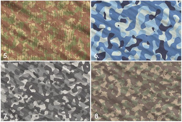 20 Camouflage Backgrounds Textures