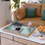 Green Rubber Flooring Serving Trays