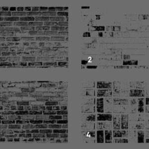 Bricks Wall Texture Overlays Preview Set 1
