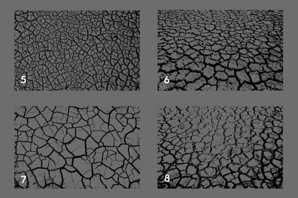Cracked Dirt Texture Overlays Preview Set 2