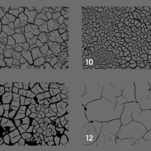 Cracked Dirt Texture Overlays Preview Set 3