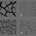 Cracked Dirt Texture Overlays Preview Set 4