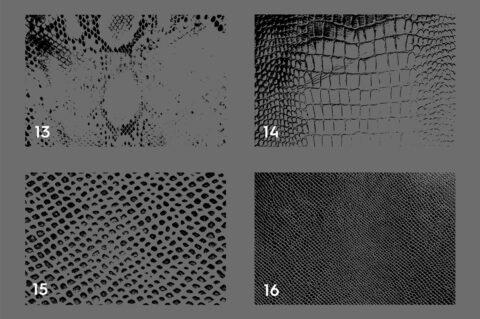 20 Snake Leather Texture Overlays Header 4