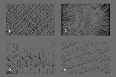 Wicker Rattan Texture Overlays Preview 1