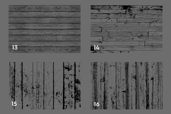 Wooden Planks Texture Overlays Preview Set 4