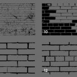 Bricks Wall Texture Overlays Preview Set 3