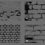 Bricks Wall Texture Overlays Preview Set 4