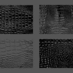 Crocodile Leather Texture Overlays Preview Set 1