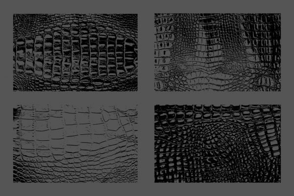 Crocodile Leather Texture Overlays Preview Set 1