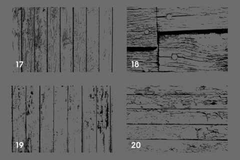 20 Weathered Wood Texture Overlays Preview 5