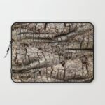 Palm Bark Texture Laptop Sleeve