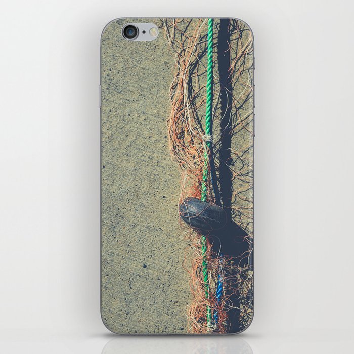 Fishnet with Buoy on Rope iPhone Skin