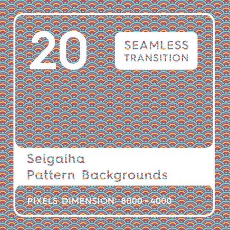 20 Seigaiha Backgrounds