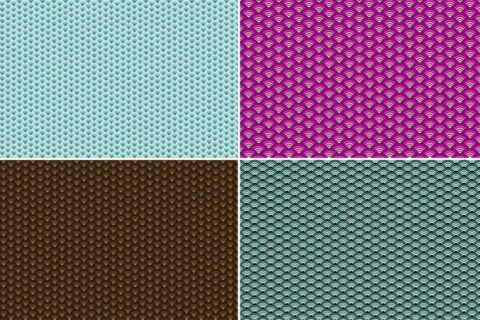 Seigaiha Patterns Preview Set 3