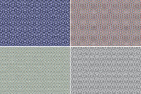 Seigaiha Patterns Preview Set 4