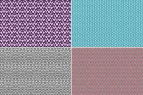 Seigaiha Patterns Preview Set 5