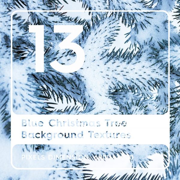 13 Blue Tree Background Textures