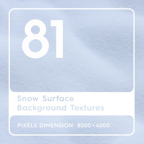 81 Snow Surface Background Textures