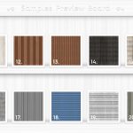 50 Corrugated Metal Background Textures Preview Set