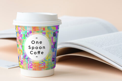 100 Distortion Background Textures Usage Preview Cup near the Book