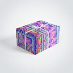 100 Distortion Background Textures Wrapping Paper Gift Box Usage Preview