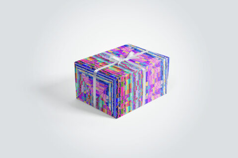 100 Distortion Background Textures Wrapping Paper Gift Box Usage Preview