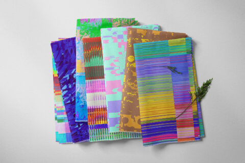 100 Distortion Background Textures Towels Fabric Usage Preview