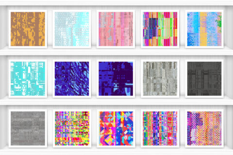 100 Distortion Background Textures Preview Set 1