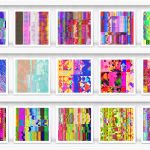 100 Distortion Background Textures Preview Set 2