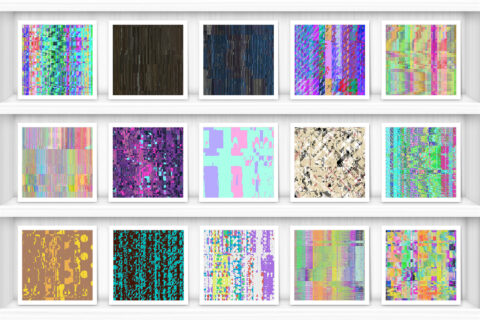 100 Distortion Background Textures Preview Set 3