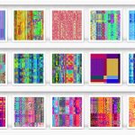 100 Distortion Background Textures Preview Set 4