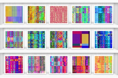 100 Distortion Background Textures Preview Set 4