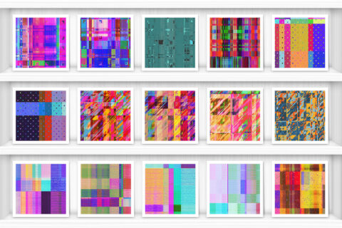 100 Distortion Background Textures Preview Set 5