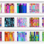 100 Distortion Background Textures Preview Set 6