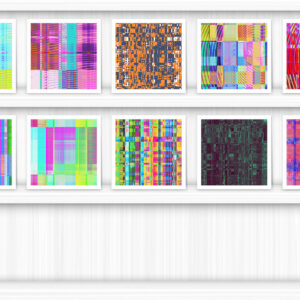 100 Distortion Background Textures Preview Set 7