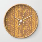 Distortion Abstract Art Wall Clock
