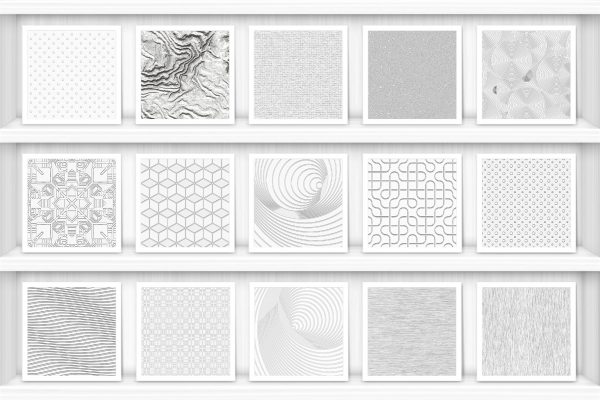 100 Silver Background Textures Preview Set 5