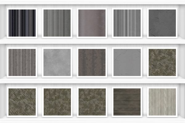 Scratched Metal Background Textures Preview Set 1