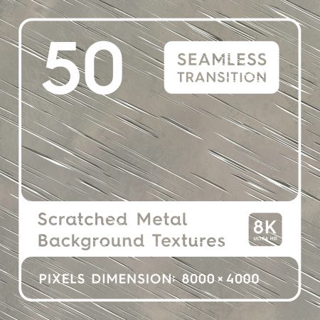 Scratched Metal Background Textures Square Preview